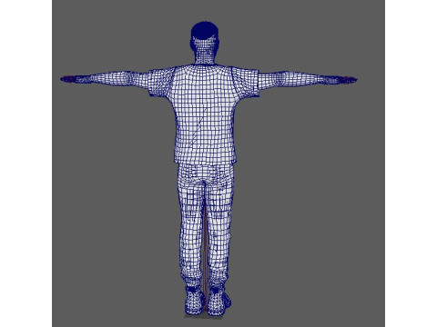 Anthony Mackie Character 3D Model