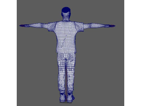 Anthony Mackie Character 3D Model