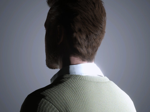 Alexander Skarsgard Character 3D-Modell