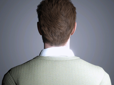 Alexander Skarsgard Character 3D-Modell
