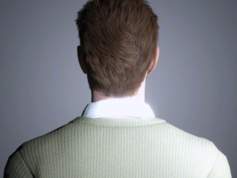 Alexander Skarsgard Character 3D Model