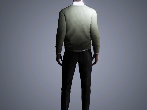 Alexander Skarsgard Character 3D-Modell