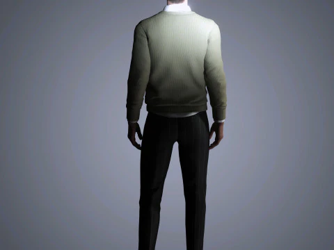 Alexander Skarsgard Character 3D Model