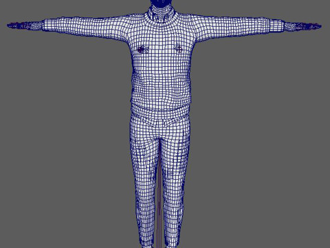 Alexander Skarsgard Character 3D-Modell