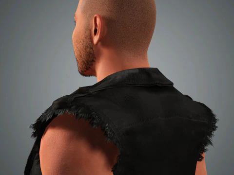 Dave Bautista Character 3D Model