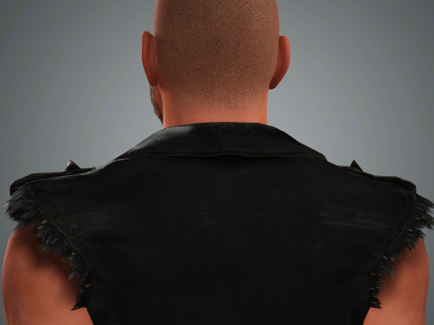 Dave Bautista Character 3D Модель
