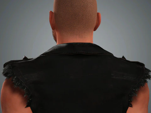 Dave Bautista Character 3D Model