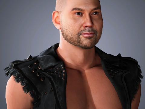 Dave Bautista Character 3D Модель