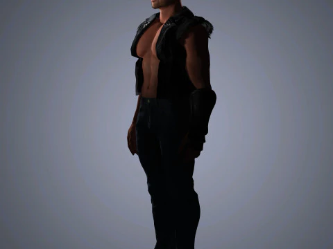 Dave Bautista Character 3D Model