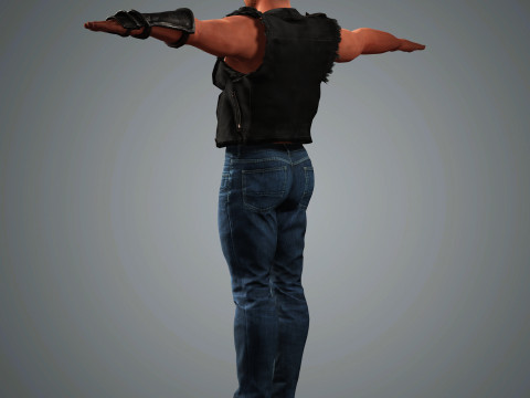Dave Bautista Character 3D Модель