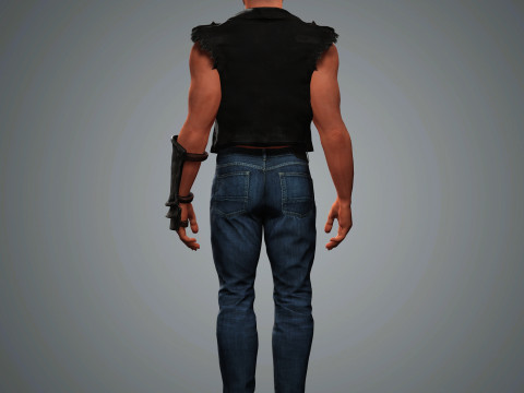 Dave Bautista Character 3D Модель