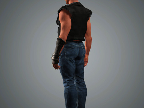 Dave Bautista Character 3D Модель