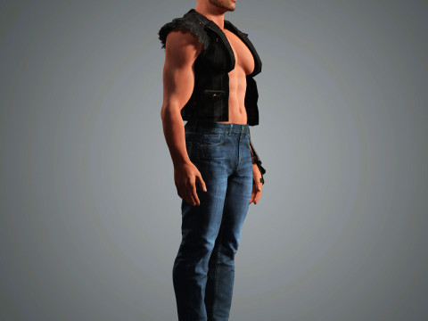 Dave Bautista Character 3D Модель