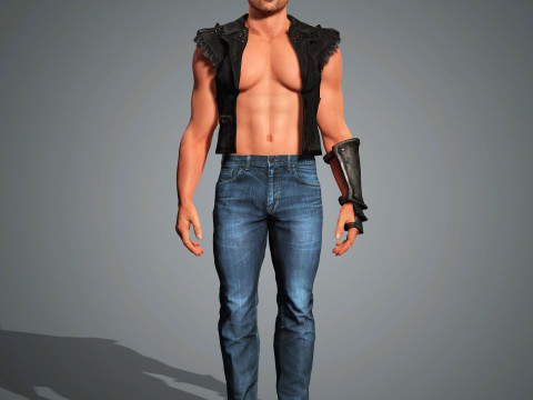 Dave Bautista Character 3D Модель