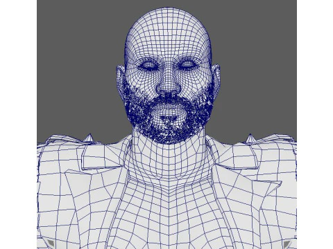 Dave Bautista Character 3D Model