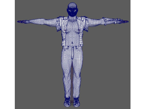 Dave Bautista Character 3D Модель