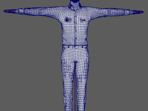 Jon Kortajarena Character 3D Model