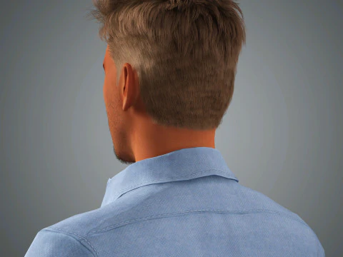Jon Kortajarena Character 3D Model
