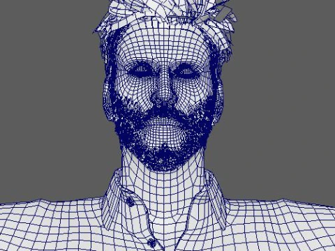 Jon Kortajarena Character 3D Model