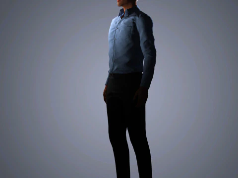 Jon Kortajarena Character 3D Model