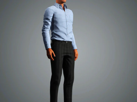 Jon Kortajarena Character 3D Model
