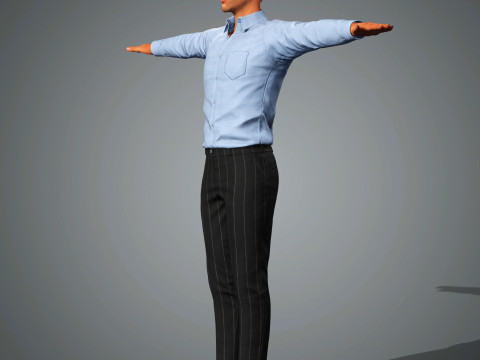 Jon Kortajarena Character Modelo 3D