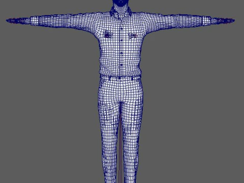 Jon Kortajarena Character 3D Model