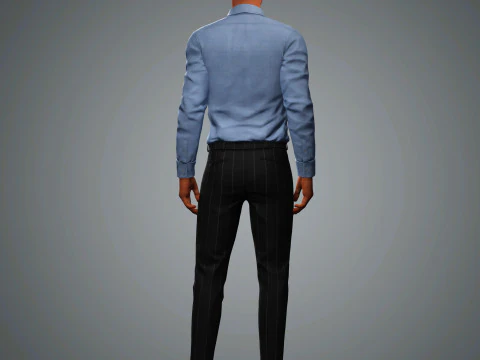 Jon Kortajarena Character 3D Model