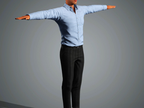 Jon Kortajarena Character Modelo 3D