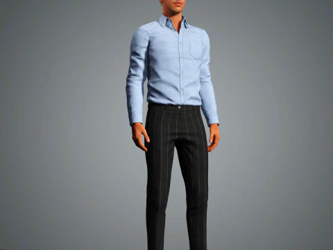 Jon Kortajarena Character 3D Model