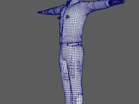 Jon Kortajarena Character 3D Model