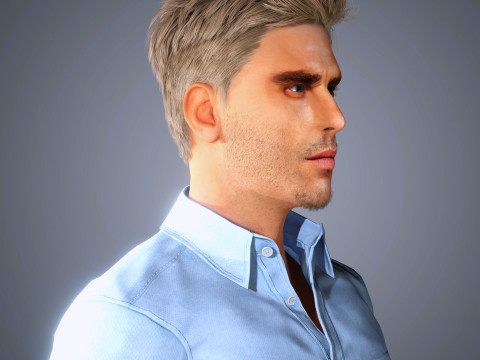 Jon Kortajarena Character Modelo 3D