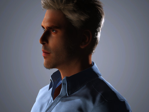 Jon Kortajarena Character Modelo 3D