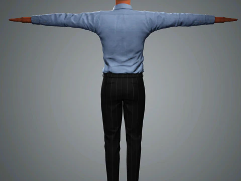 Jon Kortajarena Character 3D Model