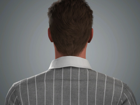 Taron Egerton Character 3D 모델