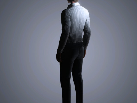 Taron Egerton Character 3D 모델