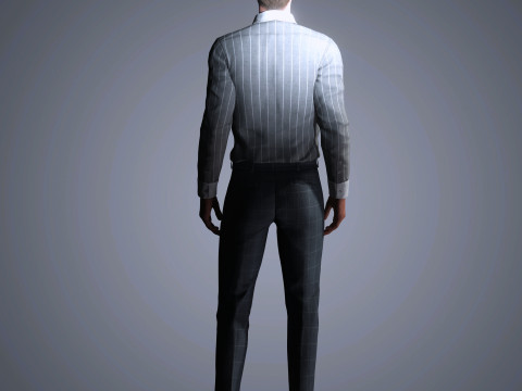 Taron Egerton Character 3D 모델