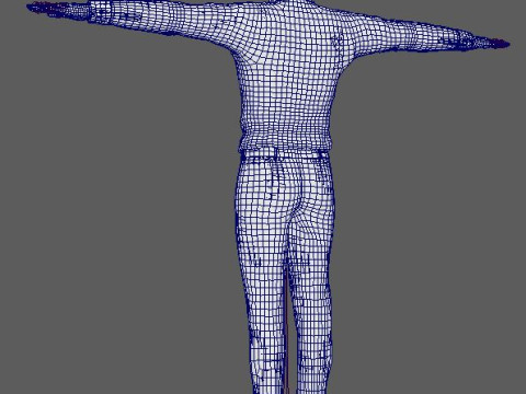 Taron Egerton Character 3D 모델
