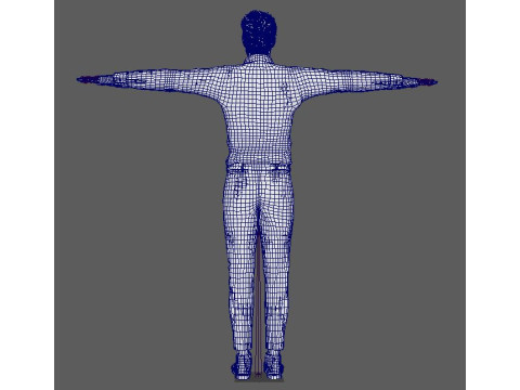 Taron Egerton Character 3D 모델
