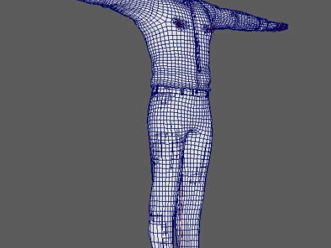 Taron Egerton Character 3D 모델