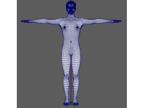 Taron Egerton Character 3D 모델