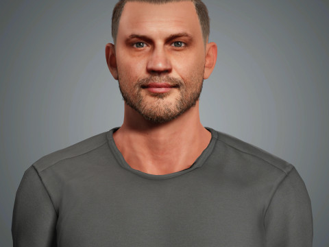Tom Hardy Character 3D 모델