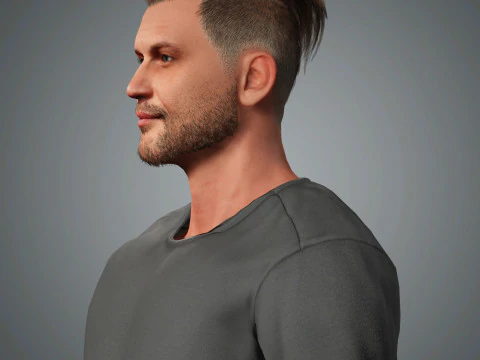 Tom Hardy Character 3D Model