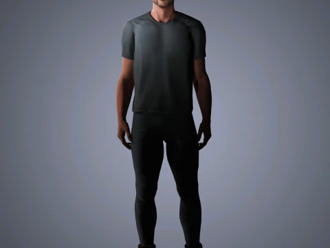 Tom Hardy Character 3D Model