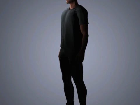 Tom Hardy Character 3D Model