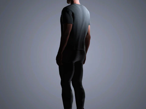 Tom Hardy Character 3D Model