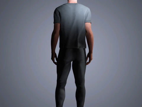 Tom Hardy Character 3D Model