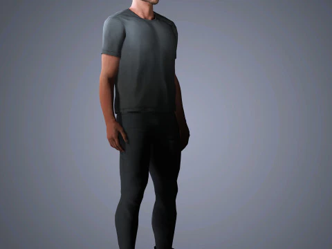 Tom Hardy Character 3D Model