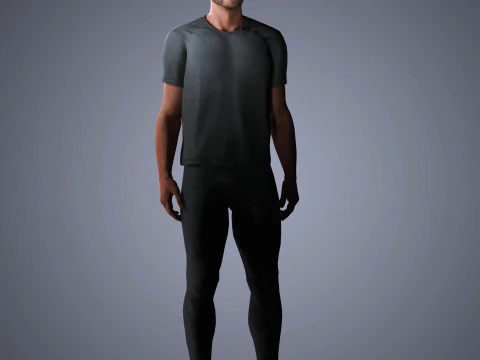 Tom Hardy Character 3D Model