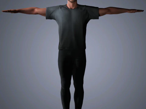 Tom Hardy Character 3D Model